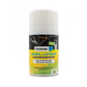 DIGRAIN RECHARGE AÉROSOL POUR DIFFUSEUR AU PYRÈTHRE NATUREL
