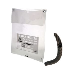 Sac collecteur et tube de descente pour Ecopiège