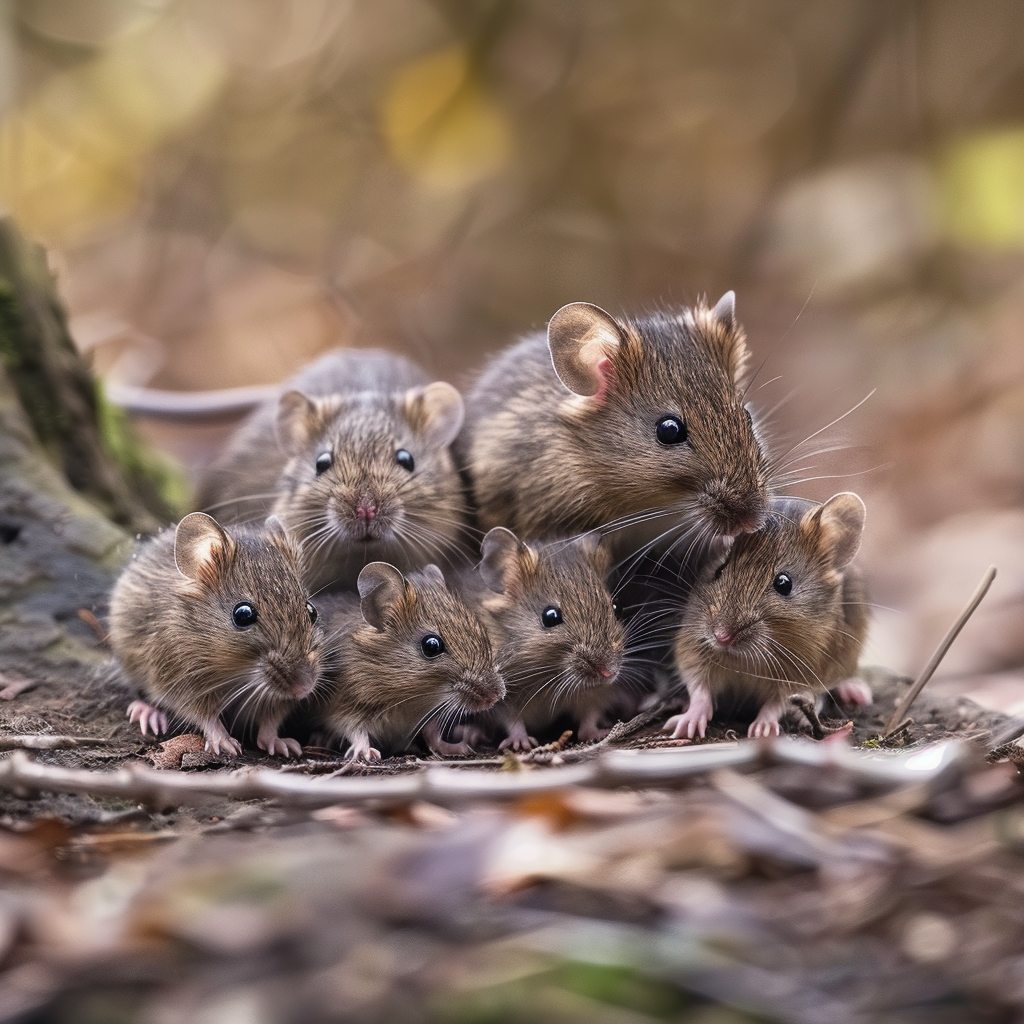 La reproduction chez les souris