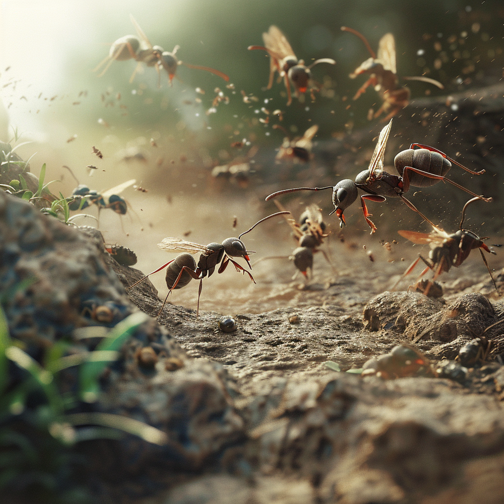 Traiter efficacement les fourmis volantes