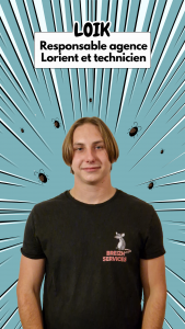 Notre technicien Loïk GALLIER à Lorient