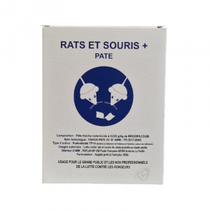 occi rats et souris pate + brodifacoum