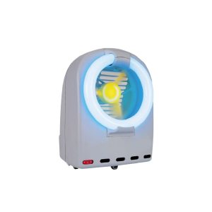 piege aspirateur insectes volants lampe UV mouches moustiques